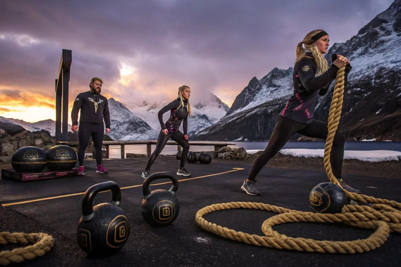 Training with Jolnir equipment