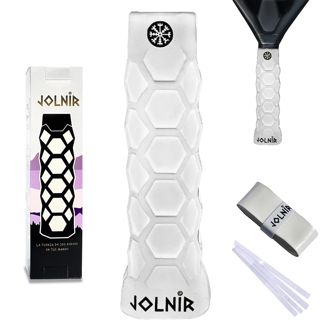 Premium Padel Grip White