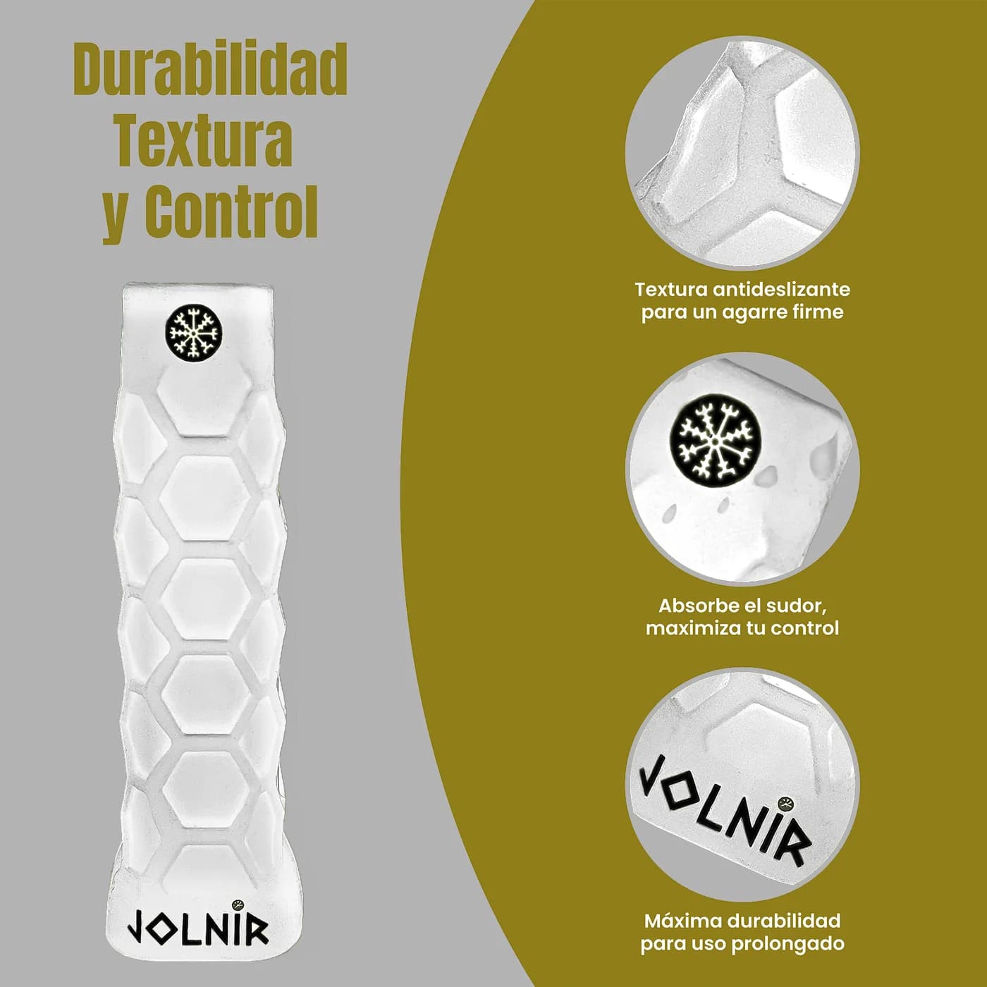 Grip Pádel Premium Blanco 4