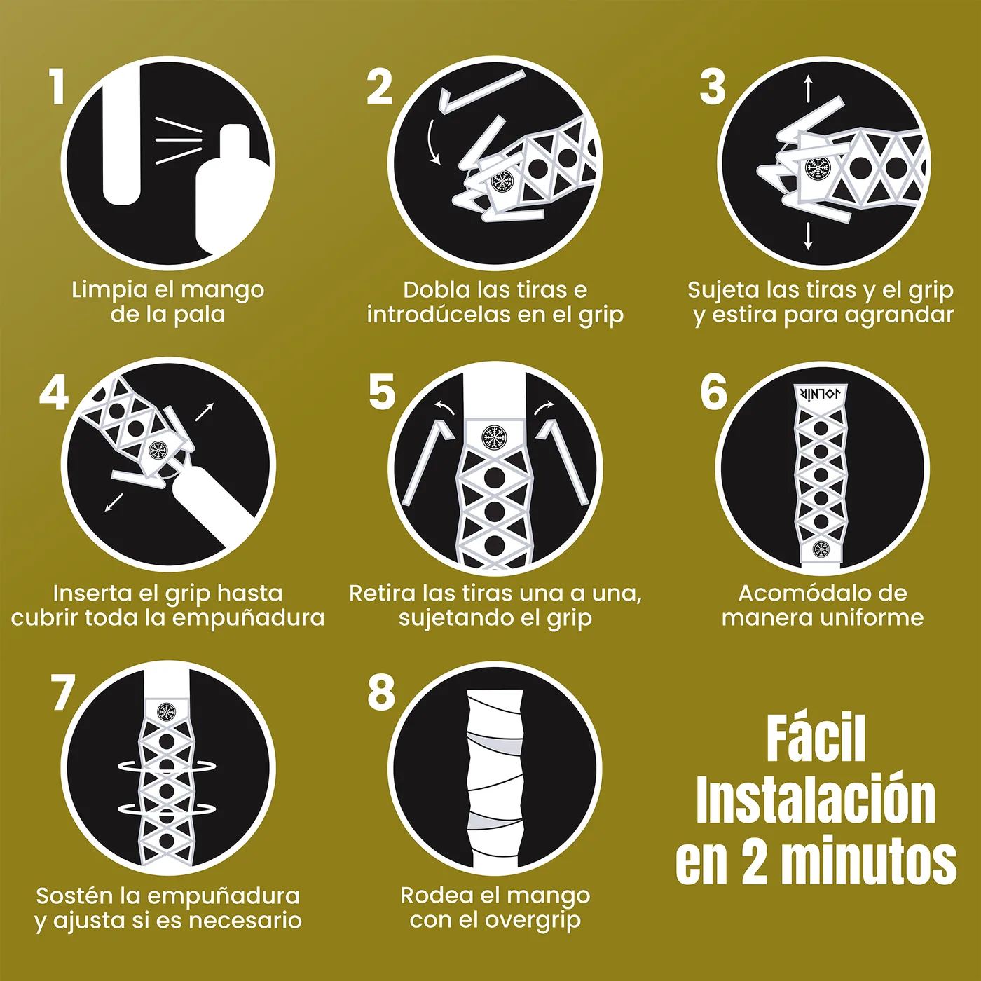 Grip Pádel Premium Negro 7