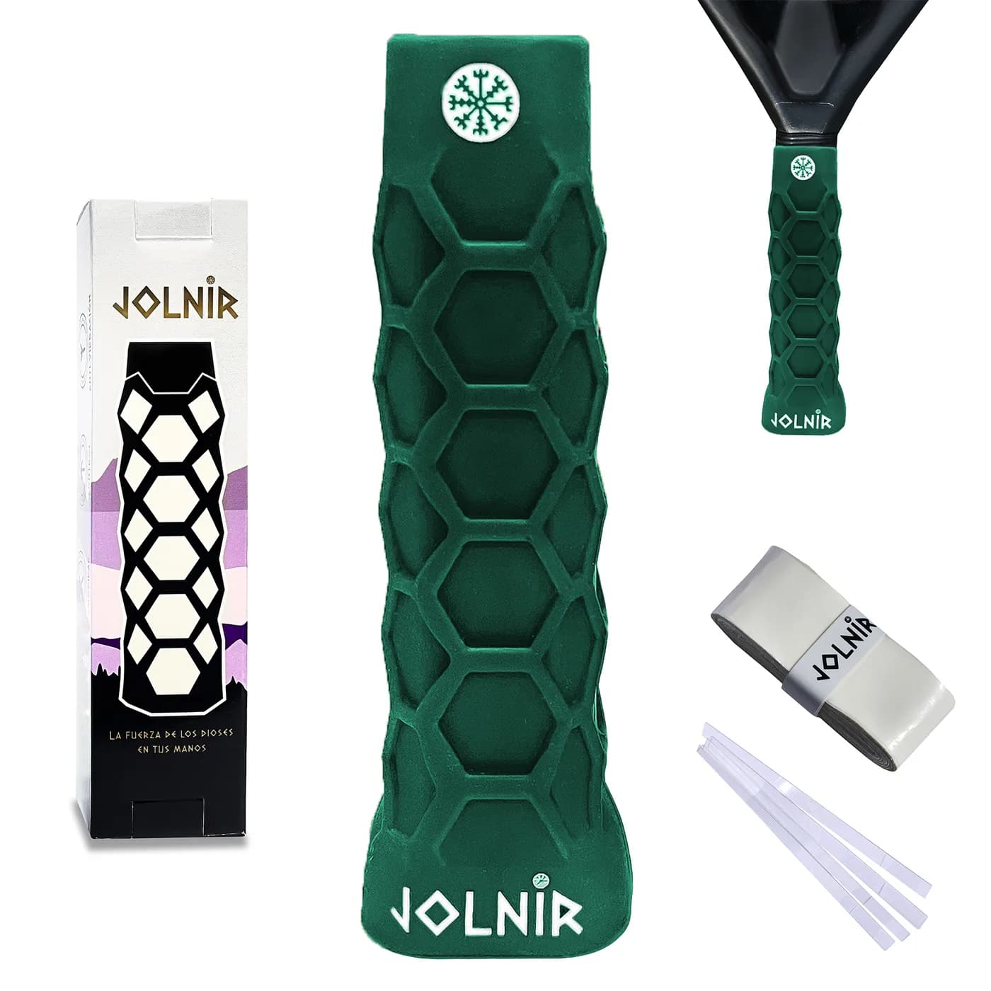Premium Padel Grip Green
