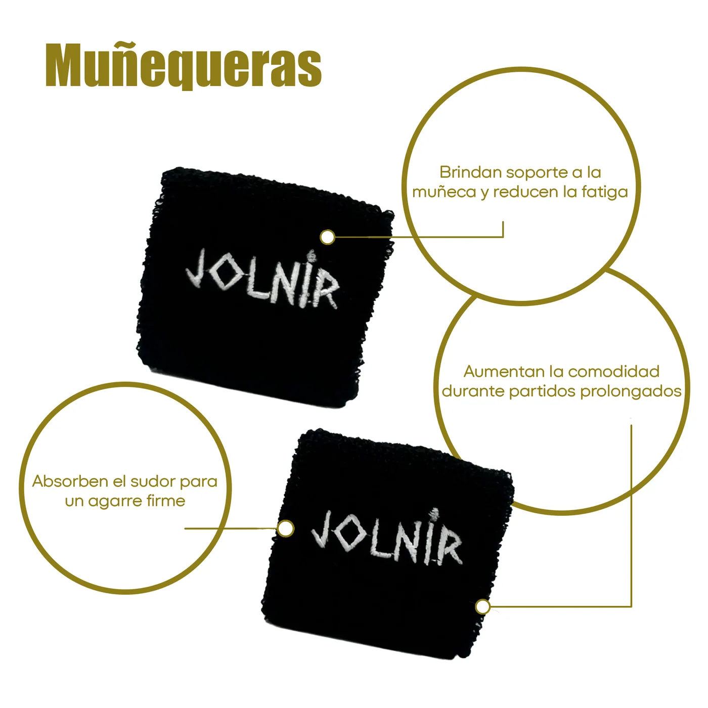 Pack 3 Overgrips Pádel + 2 Muñequeras 4